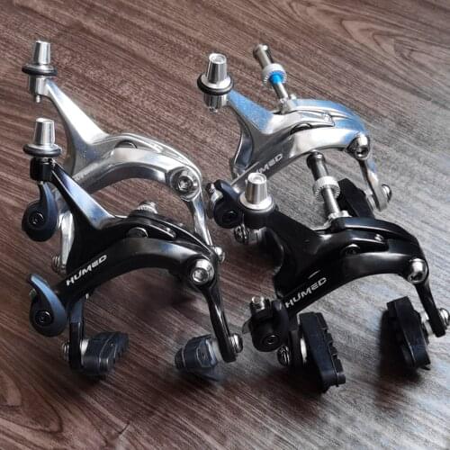 New AS2.4D-C Road Alloy Bike Brake Caliper Set 47-57mm Reach Front Rear Bicycle Brakes Cycling Brake