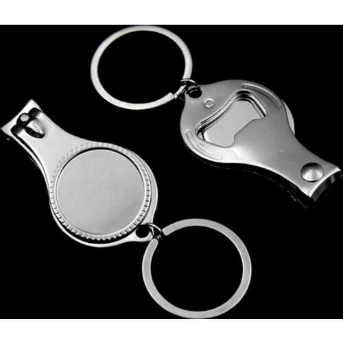 1PC Professional Nail Clippers Electroplating High Quality Nail Cutter Silver Repair Finger Toe Tools Finger Toe Scissors