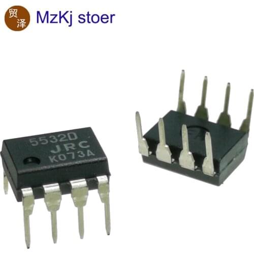 10PCS Hot New 5532 5534 NJM5532D NJM5534D 5532D 5534D DIP8