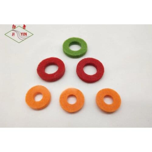 50 sets = 300 pcs trumpet pads wool felt trumpet repair parts 3mm #8