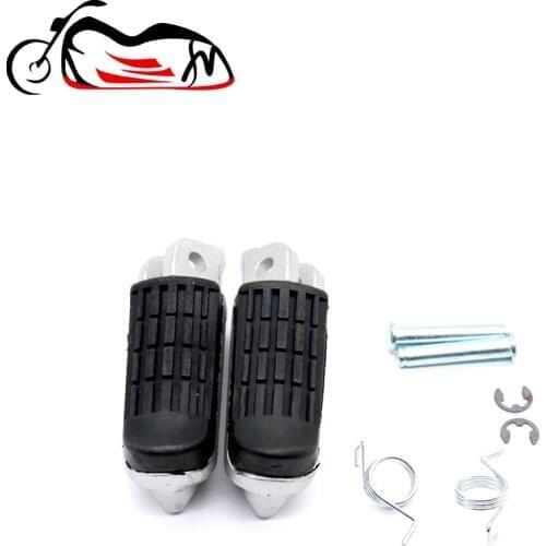 Front Foot Pegs Footrest Adapters For HONDA VFR 1200F 800F/VTEC VTR1000F 125 GROM/MONKEY CB1100 CB1000 CB750 Motorcycle Rider