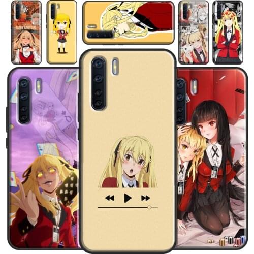 Mary saotome Kakegurui Anime Phone Case For OPPO A53 2020 A5 A9 A31 A52 A72 A92 A83 A91 A93 A1K A15 A3S A5S F5 F7 Cover