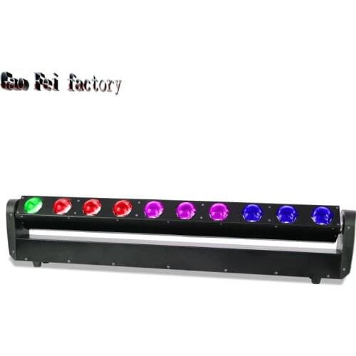 Moving Head Led Lyre Beam Dj Lights 10X40W RGBW DMX Stage Lighting Rotating Disco Lamp Effect Good For LED Bar Night Club