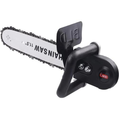 Electric Chain Saw Wood Cutter Angle Grinder Converter Automatic Refueling Power Chainsaw Adapter For Woodworking Tools