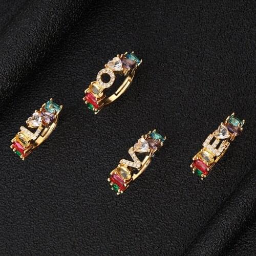 SONYA Lnitial Letter Ring for Women Stainless Steel Ring Gold Color A-Z Rings Anillos Mujer Alphabet Capital Ring for Girl