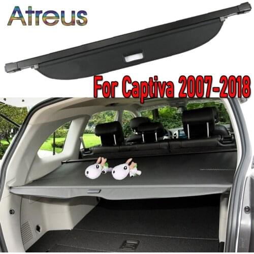 Trunk Parcel Shelf Cover for Chevy Chevrolet Captiva 2007 2008 2009 2010-2018 Retractable Rear Racks Spacer Curtain Accessories
