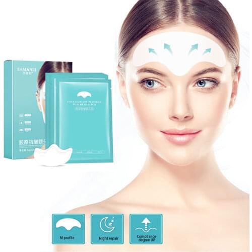 Forehead Line Removal Patch Anti Wrinkle Forehead Firming Mask Frown Lines Treatment Stickers Anti-aging Lifting Skin Care 5pcs
