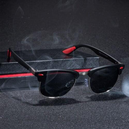 New classic polarizer mens glasses fashion retro sunglasses driving wild sunglasses UV400
