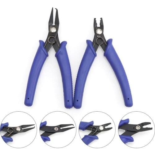 1Pieces Royal Blue Steel Jewelry Jeweler Tools Crimper Pliers for Crimp Beads DIY Jewelry Beading Bead Crimper Pliers Tools