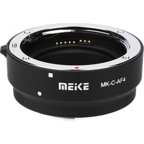 Meike MK-C-AF4 Auto Focus Lens Adapter Ring for Canon EOS-M Mount Mount Mirrorless Cameras to Camera EF EF-S Lens