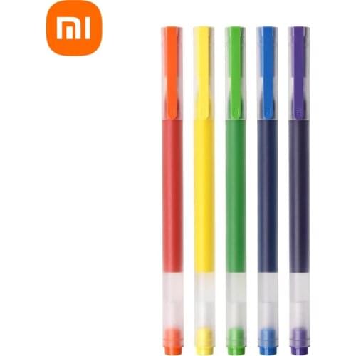 Xiaomi Pen Mijia Super Durable Colorful Writing Sign Pen 0.5mm Swiss Refill Gel pen Signing Pens For School Office Drawing