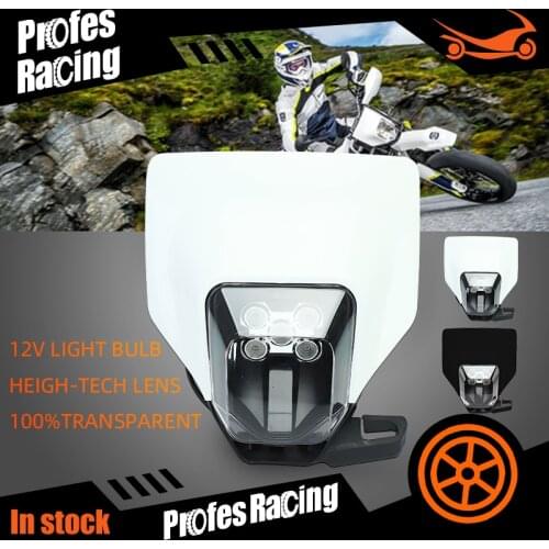 Motorcycle LED Headlight For Husqvarna Head Light FC FE FX TC TE TX 125 250 300 350 450 501 FE250 FC250 TE300Headlamp