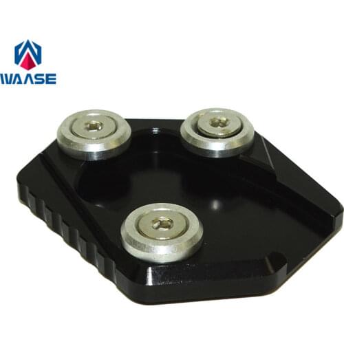 Waase For Honda Grom MSX125 MSX125SF MSX 125 SF 2014 2015 2016 2017 2018 Kickstand Foot Side Stand Extension Pad Support Plate