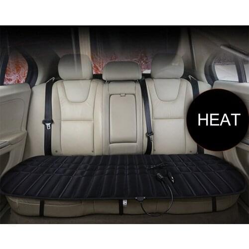 12V Car Rear Heated Seat Pad Car Heater Cushion Cover Auto Winter Warmer Heater Seatback Car Driver