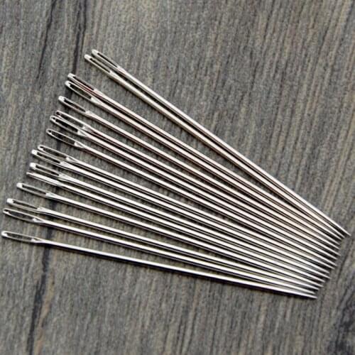 25PCS High Hardness Steel Sewing Needle Stainless Steel Cross Stitch Embroidery Sewing Clothes Needles Hand Household Tools