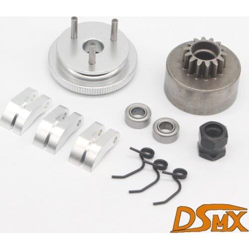 1/8 flywheel set Full metal clutch flywheel set Model car flywheel set Methanol engine clutch