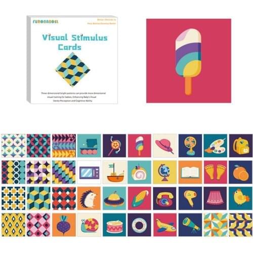 Baby Early Educational Black White Flash Card Book Infant For 0-36 Visual Newborn Training Animal Month Card Cards E2R9