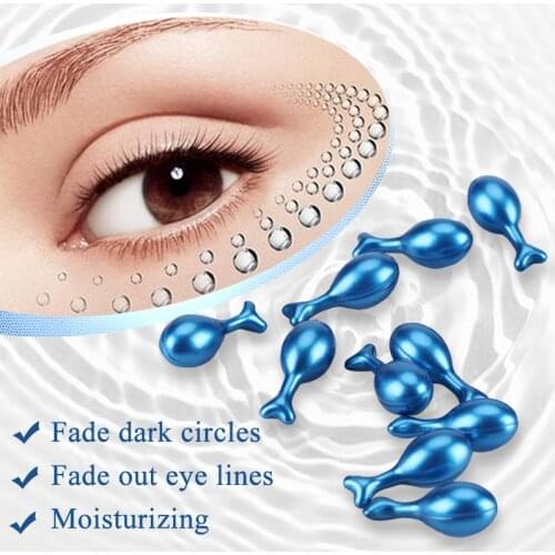 Sturgeon Seed Eye Essence Ampoule Capsule Skin Care Anti-Wrinkle Remover Dark Circles Eye Serum Eye Patches Fine Lines Eye Cream