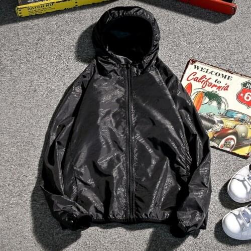 Lovers Hooded Jackets Sunscreen Clothing Outdoor Breathable Fashion Thin Windbreakers Sports Quick Dry Brand Coats