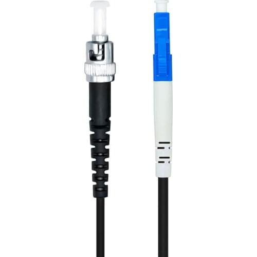 65FT Outdoor Armored 20Meters LC-ST Simplex 9/125 OS1 Single-mode Fiber Optic Cable Patch Cord Jumper LC to ST LC/PC-ST/PC