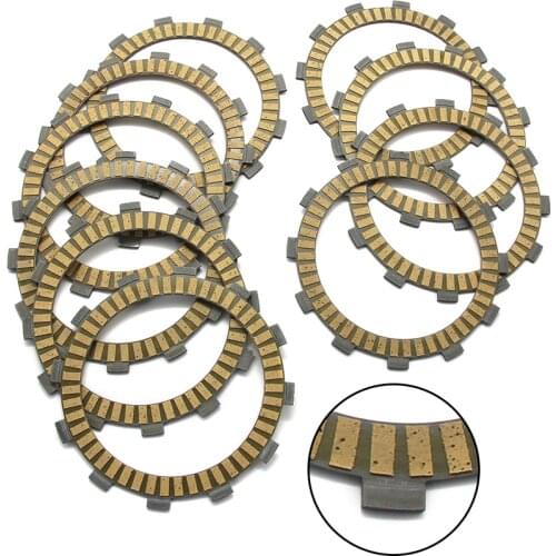 Motorcycle New Steel Plate Disc Clutch Friction Plates For Yamaha MT01 MT-01 2005-2009 VMX17 V-MAX 2009-2017 OEM:5YU-16321-00 10