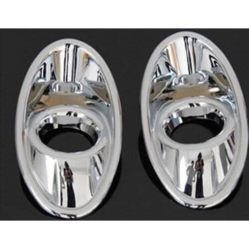 NEW 1 Pair Chrome Front Fog Light Lamp Cover Trim FOR Ford Focus 2012 2013 2014