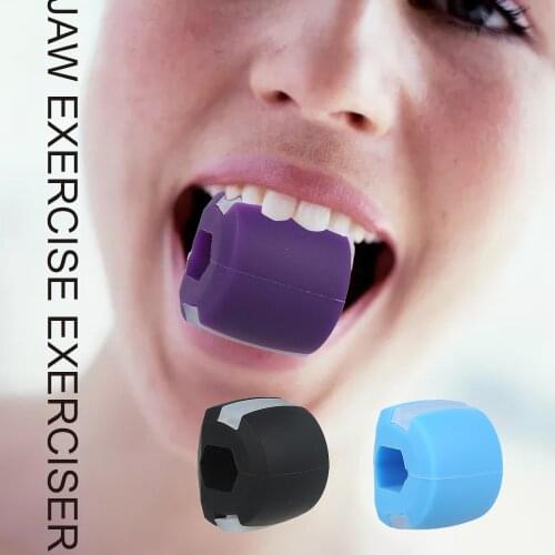Food-grade Silica Gel JawLine Exercise Ball Muscle Trainin Fitness Ball Neck Face Toning Jawrsize Jaw Muscle Training