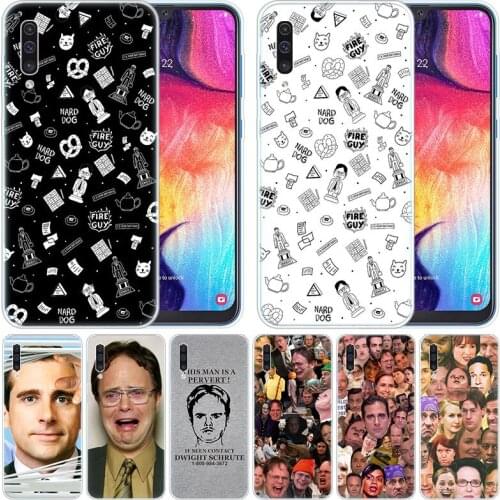Silicone Case The office tv show Remarkable for Samsung Galaxy A50 A70 A80 A40 A30 A20 A10 A20E A2 CORE A9 A8 A7 A6 Plus 2018