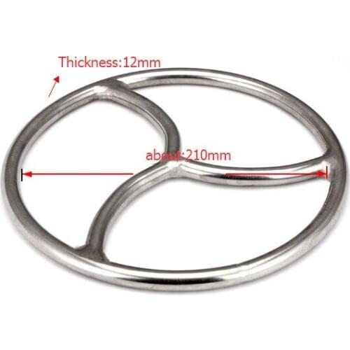 Triskele Ring Stainless Steel Chasitity suspension Shibari New Arrival Sex toys A133