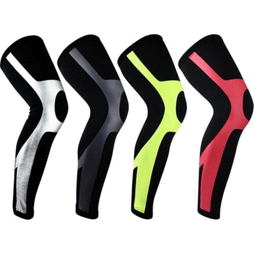 Cycling Muscle Pressure Knee Pad Basketball Football Protector Sports Winter Leg Warmers Compression Leg Sleeve Support