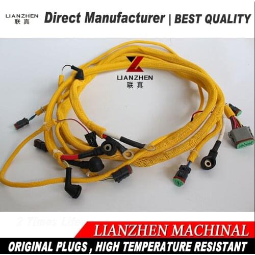 Excavator Spare parts PC300-7 series engine komatsu wiring harness 6743-81-8310