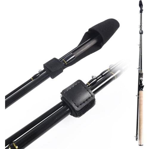 Fishing Rod Protector Armor Cap+Bundled Belt Set Telescopic Spinning Fishing Rod Waterproof Breathable Fishing Gear Accessories
