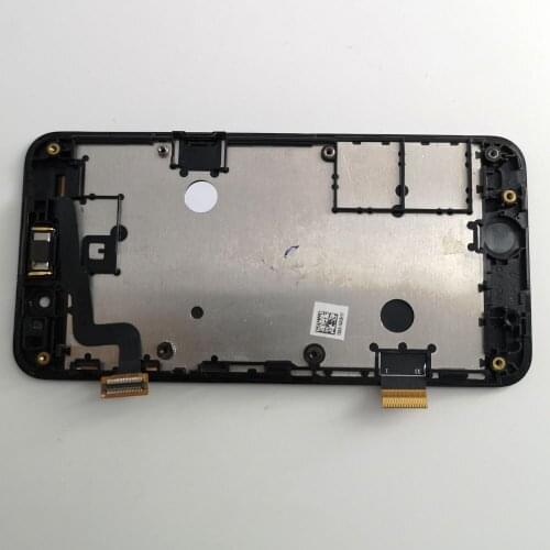 5pcs/lot 4 inch For Asus Zenfone 4 A400CG LCD Display Panel Screen Monitor Touch Screen Digitizer Glass Assembly with frame