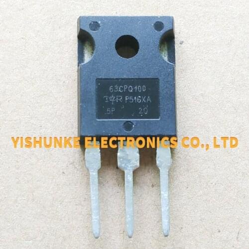 10PCS 63CPQ100 63CPQ100PBF TO-247 63A 100V Schottky Rectifier Diode