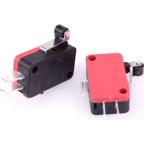 10PCS V-155-1C25 micro switch silver dot short ball lever lever row DD