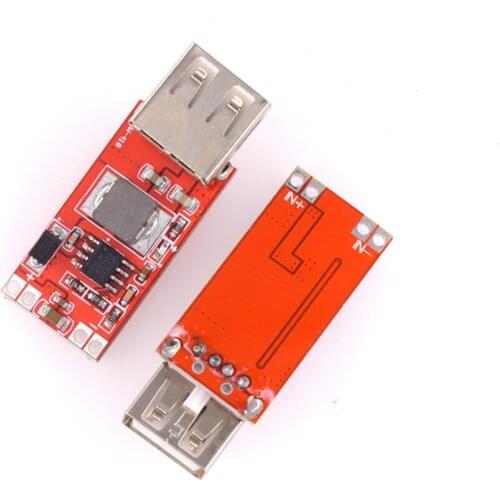 12V/24V to 5VDC-DC Step-Down Car Charging Car Charger 3A Output USB Solar Power Supply Module