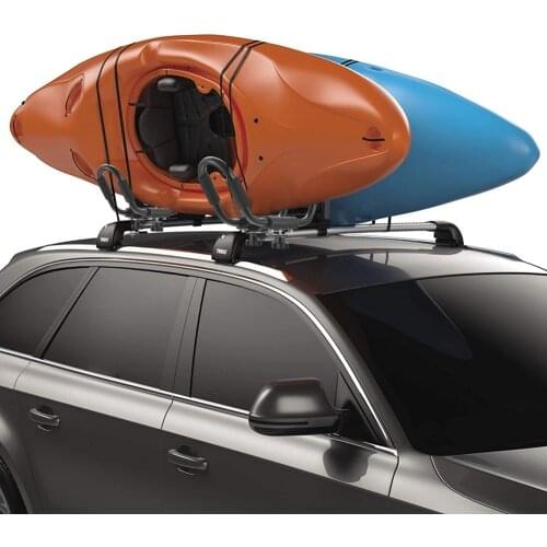 4PCS Kayak Roof Rack on Car Rooftop Carrier Mount For Kayak Canoe Paddle Boat Surf Ski Universal Roof Rack Stands