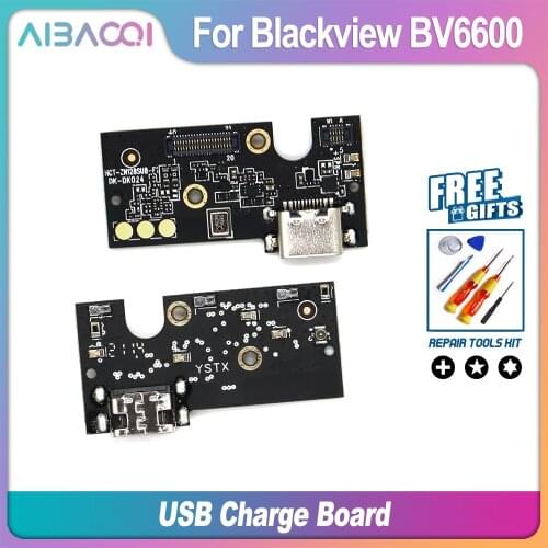 AiBaoQi Brand New USB Charge Board Charging Port Board Parts For Blackview BV6600 Phone