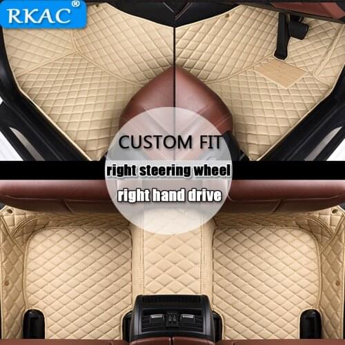 Custom fit car floor mat for Toyota Land Cruiser 200 Prado 120 Rav4 Camry Car accessorie car styling floor mat right hand drive