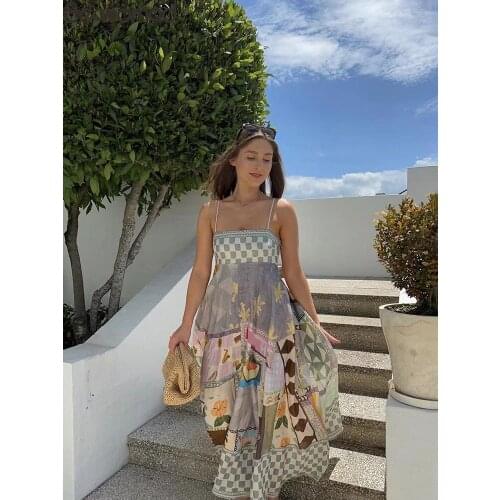 Летние платья с принтом Baeromad China At AliExpress