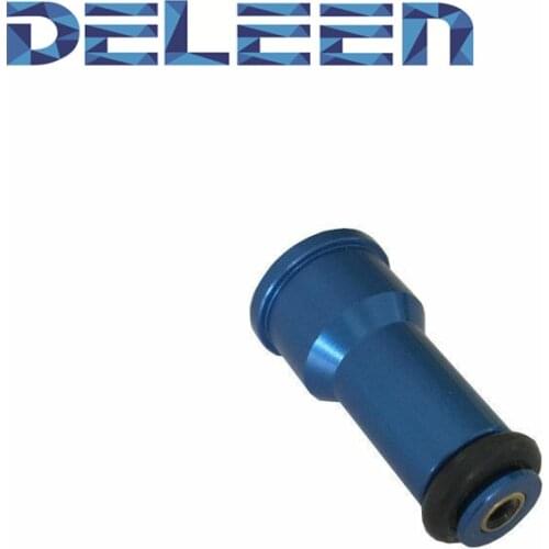 Deleen 1x High impedance Fuel Injector Adapter Hats w/ Filters Short NGI-2 14mm EV1 60mm 2200cc 210lb Part Car Accessories