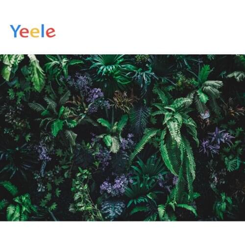 Yeele Summer Jungle Tropical Leaves Plant Scenic Photography Backgrounds Customized Photographic Backdrops for Photo Studio