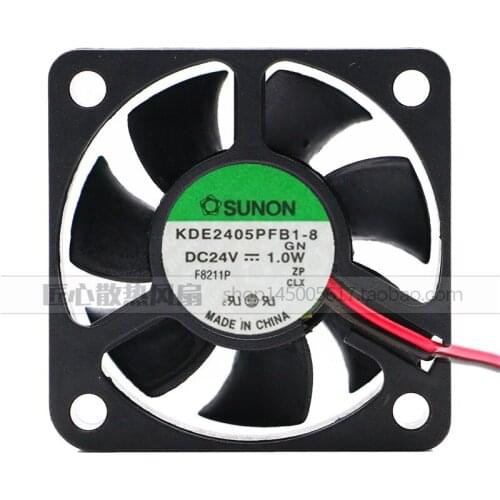 5010 24V 1.0W KDE2405PFB1-8 5CM/cm inverter fan