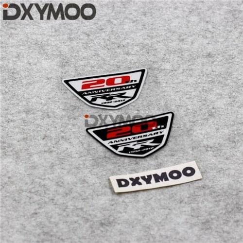 Car Styling Sticker Racing Sticker In Motorcycle Decals for CBR1000R 20th Anniversary RR 1992-2002 90x50mm