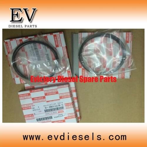 Genuine 4JB1 4JB1T Piston ring for truck 5-87311082-0