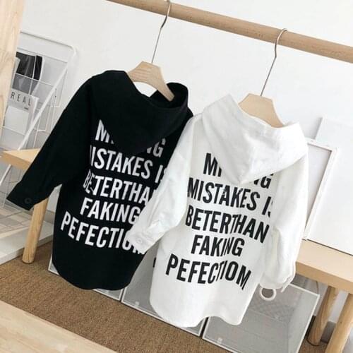 Autumn boys jacket unisex baby girls jacket casual children clothing letter print boys Windbreaker thin kdis girl coat cotton