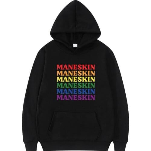 Popular New Maneskin Print Sweatshirt O-neck Jacket Comfortable Pullover Casual All-match Fashion Vintage Men/ Trendy Clothing