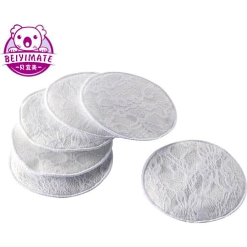Reusable Soft Cotton Washable Breastfeeding Pads Nursing Pads Baby Breastfeeding Maternity Mommy for Pregnant Women