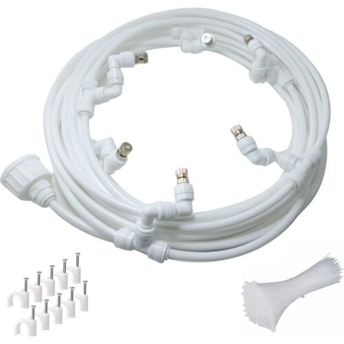 9M 360 Adjustable Misting Cooling System Working Pressure 2-30Bar Garden Lawn Agricultural Irrigation Greening Spray