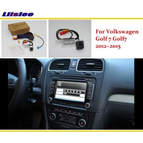 Back Up Reverse Camera For Volkswagen VW Golf 7 Golf7 2012 2013 2014 2015 RCA & Original Screen Compatible Rear View Camera